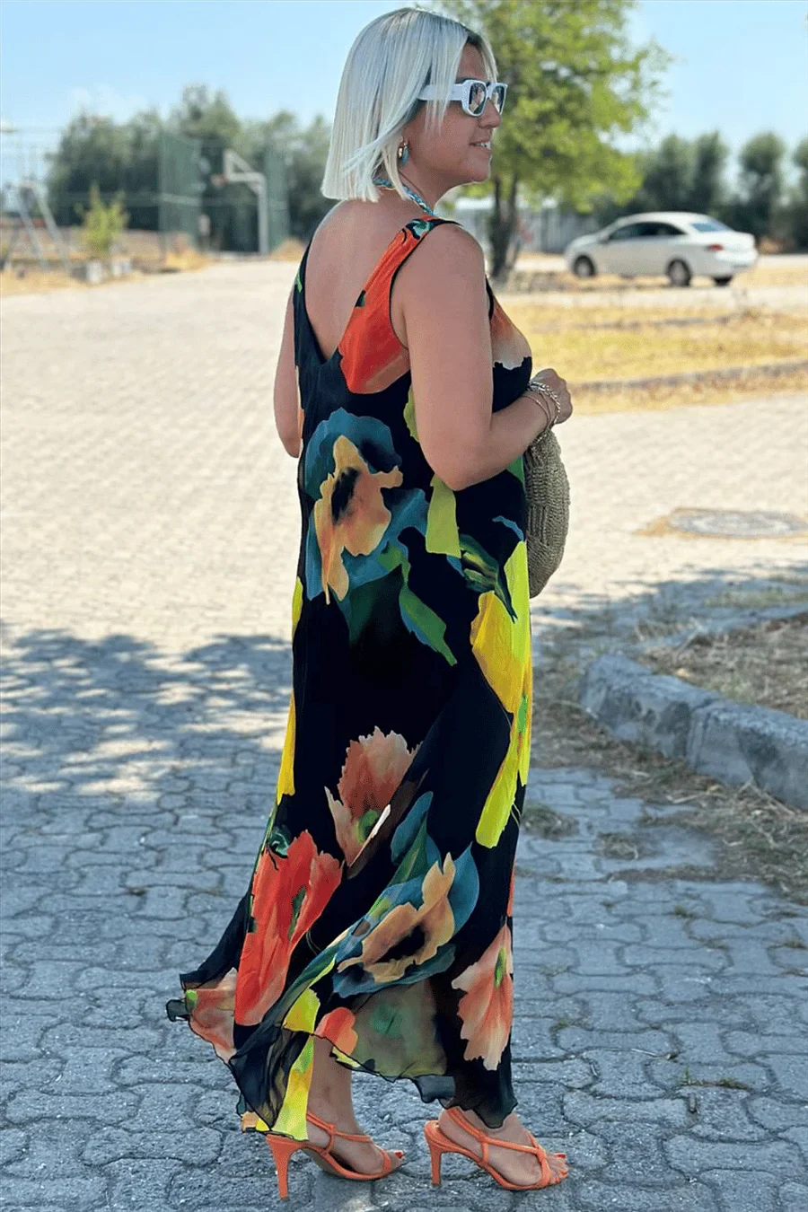 Vestido Veraniego Estampado Ferija
