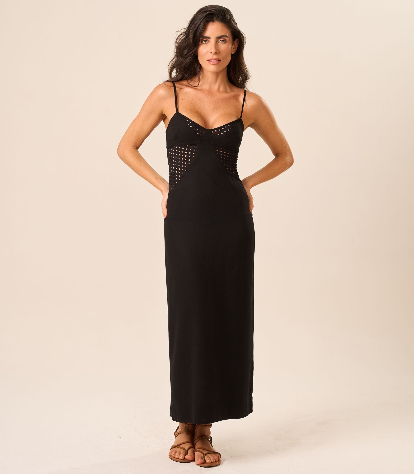 Vestido Maxi Calas