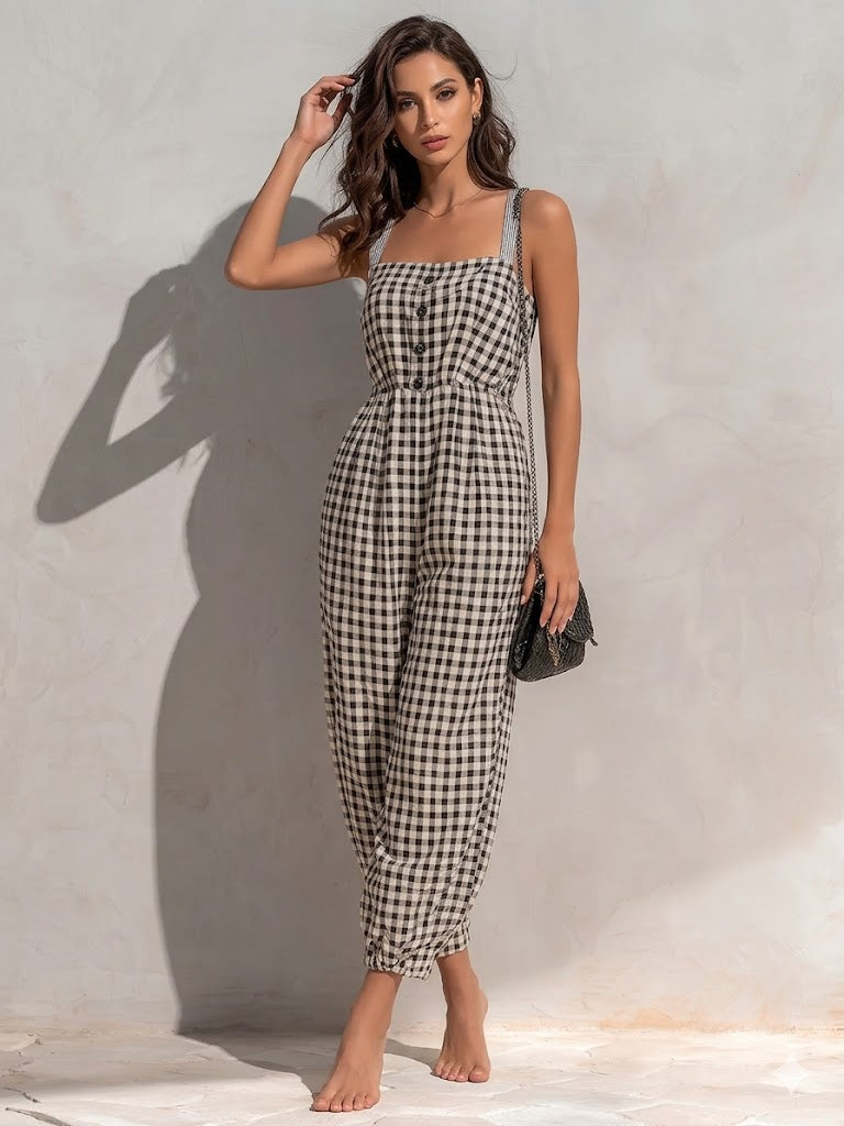 Mono Gingham Estilo Capri