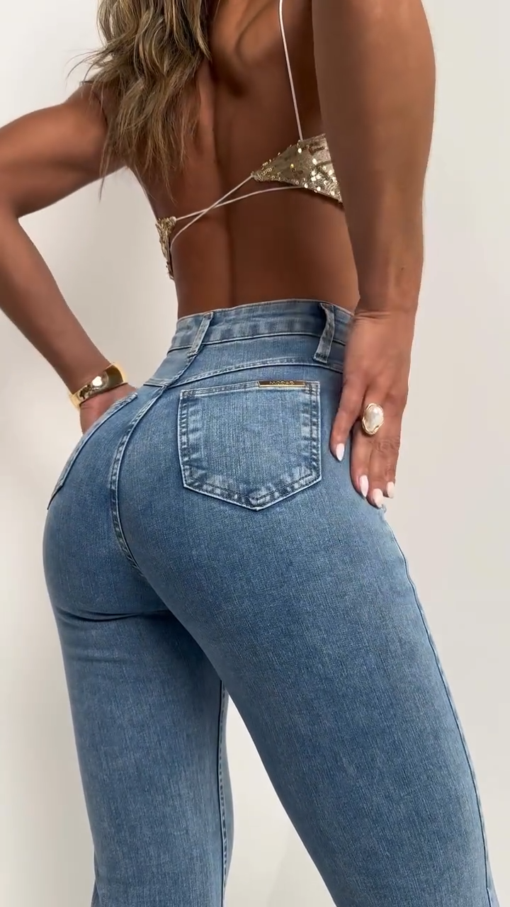 Jeans High-Rise Blue Harmony