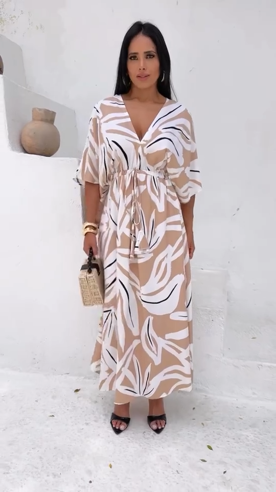 Vestido Túnica Kaftán Mediterráneo