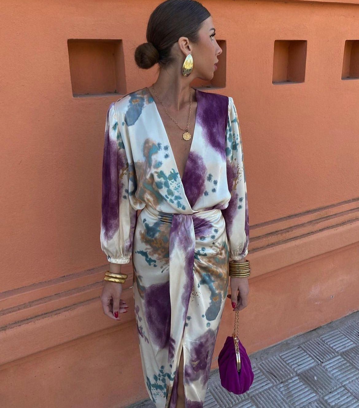 Maxi Vestido "Aura Violeta"