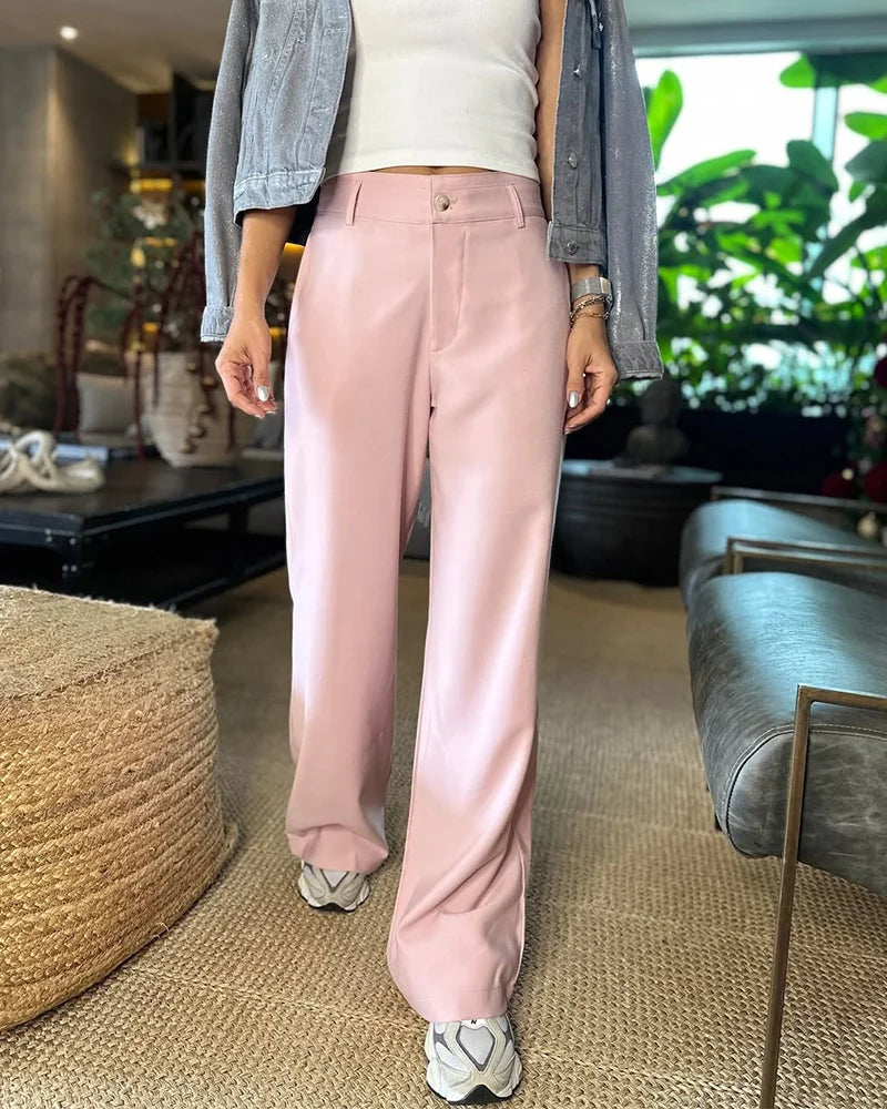Pantalón Sastre Soft Rose