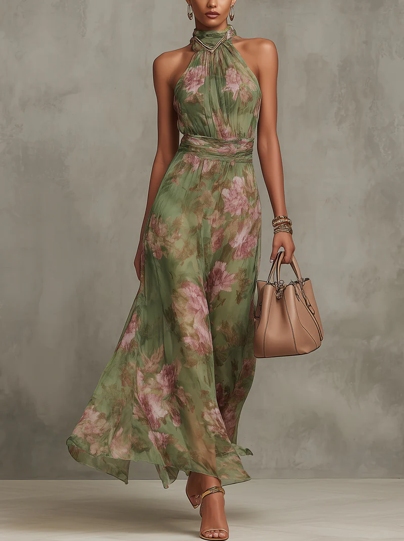 Maxi Vestido Floral Alessia