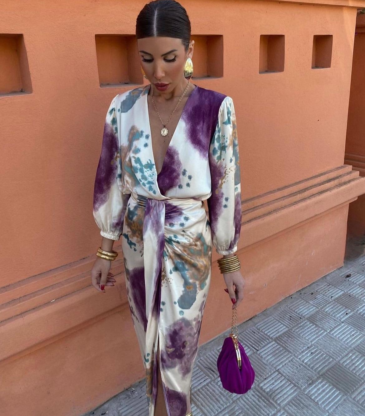 Maxi Vestido "Aura Violeta"