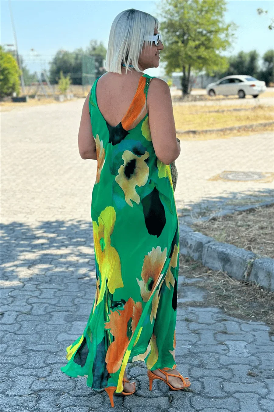 Vestido Veraniego Estampado Ferija