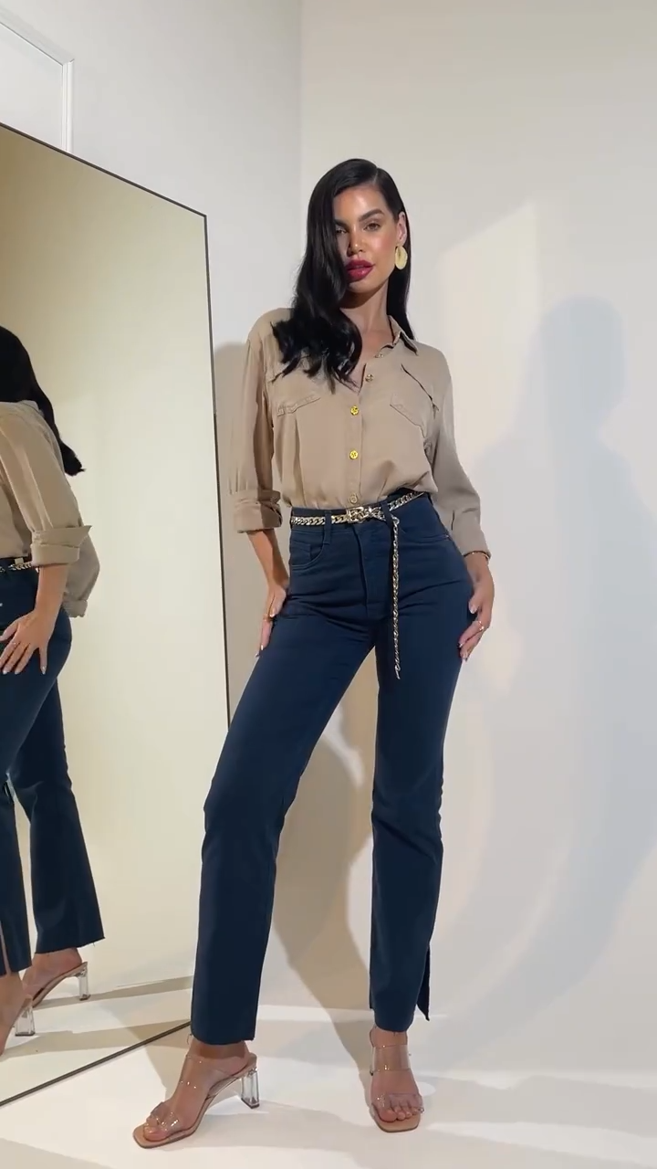 Pantalón Slit City Chic