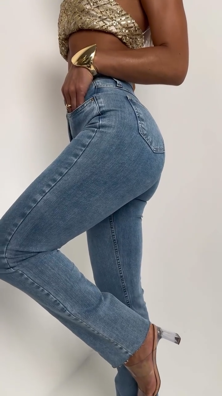 Jeans High-Rise Blue Harmony